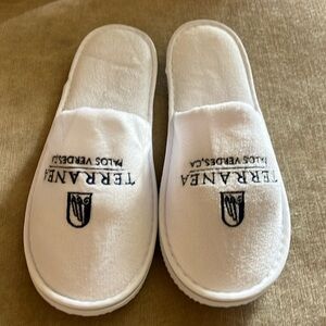 NEW Terranea Resort Hotel Palos Verdes Luxury Slippers
